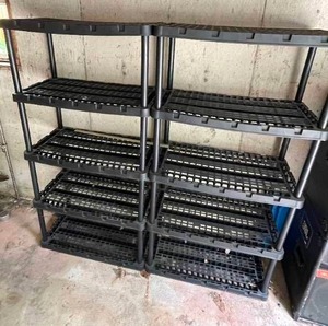 lot 217 image: Plastic Shelving Unit
