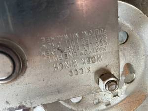 lot 218 image: KI000 1000 Pound Work Winch