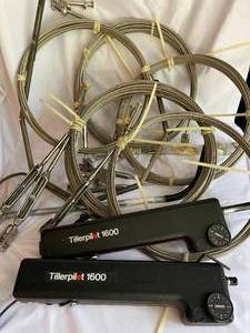 lot 232 image: Tillerpilot 1600 Autopilot Parts with Cables