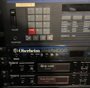 lot 31A image: Electronic Music Recording including E-mu E6400 Ultra, Sequential Prophet 2002, Oberheim Matrix-6R and More