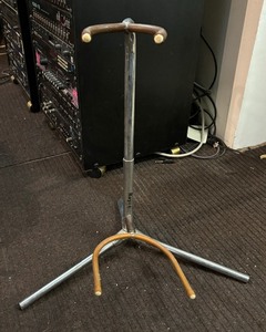 lot 130 image: Adjustable Height Guitar Stands by Royce and Proline