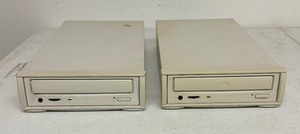 lot 138 image: Two Vintage CD Rom Drive Units