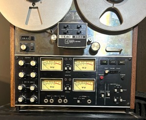 lot 47A image: Teac A-2340 Four Channel Simul-sync Stereo Tape Deck Reel to Reel Recorder