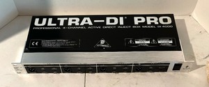 lot 197 image: Behringer Ultra-Di Pro DI 4000 Professional 4 Channel Active Direct Inject Box