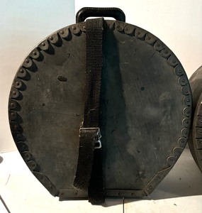 lot 221 image: Two Vintage Drum Cases