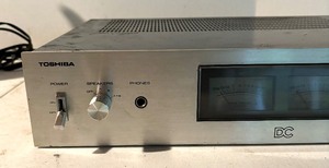 lot 226 image: Vintage Toshiba SC-665 Stereo Power Amplifier