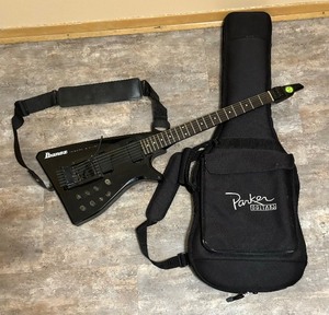 lot 27B image: Ibanez IMG2010 Midi Guitar with Whammy Bar and Parker Case