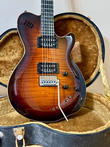 lot 20 image: Godin LGXT Electric Guitar - Cognac Burst AA Flame
