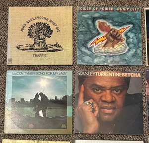 lot 113C image: 16 Vintage Record Albums including The Doobie Brothers, McCoy Tyner, Wes Montgomery and more