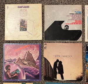lot 258 image: 11 Herbie Hancock Record Albums