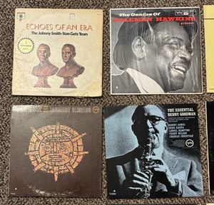 lot 117C image: Sixteen Great Record Albums including Hall & Oats, Johnny Smith, Benny Goodman and more