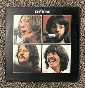 lot 129C image: Beatles Let It Be Record Album
