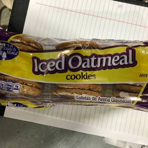 lot 14 image: 2 CASES ICED OATMEAL COOKIES
