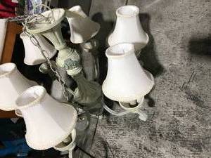 lot 24 image: CHANDELIER, USED