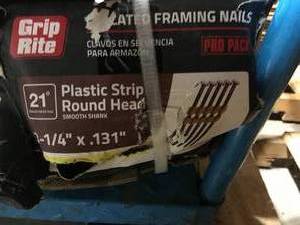lot 49 image: GRIP RITE FRAMING NAILS