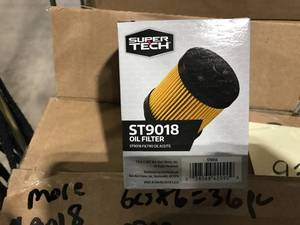 lot 93 image: SUPER TECH OIL FILTER