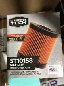 lot 126 image: SUPER TECH OIL FILTER