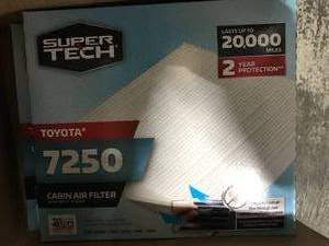 lot 107 image: SUPER TECH AIR FILTER