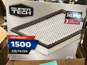 lot 109 image: SUPER TECH AIR FILTER