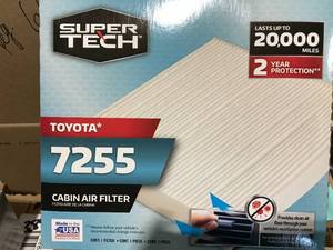lot 114 image: SUPER TECH AIR FILTER