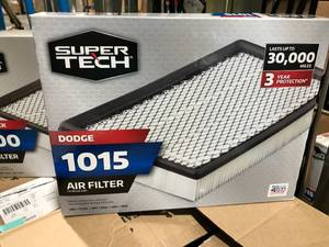 lot 118 image: SUPER TECH AIR FILTER