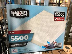 lot 120 image: SUPER TECH AIR FILTER