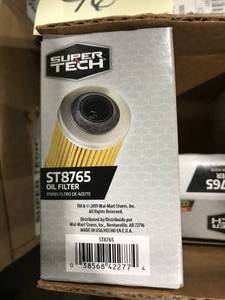 lot 96 image: SUPER TECH OIL FILTER