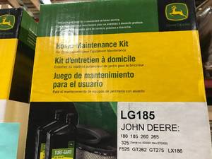 lot 139 image: JOHN DEERE LG185 HOME MAINTENANCE KIT