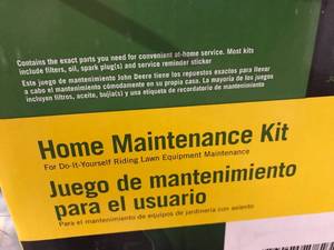 lot 155 image: JOHN DEERE HOME MAINTENANCE KIT
