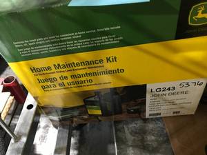 lot 156 image: JOHN DEERE HOME MAINTENANCE KIT