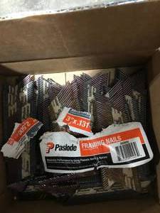 lot 183 image: PASLODE FRAMING NAILS