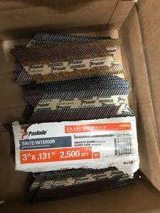 lot 184 image: PASLODE FRAMING NAILS