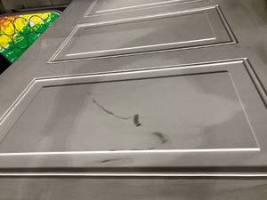 lot 202 image: 4 PRIMED WHITE PANELS