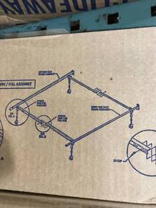lot 212 image: BED RAILS, NEW