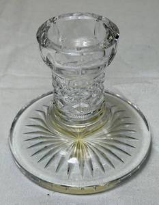 lot 23 image: Vintage Waterford Crystal Lismore Candle Holder Candlestick 4