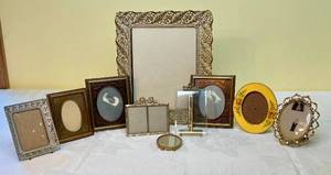 lot 91 image: Vintage Picture Frame Collection - 10 pieces