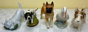lot 61 image: Collection of Porcelain and Cast Iron Animals