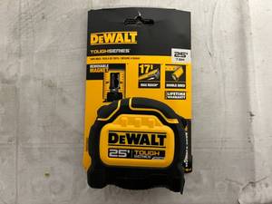 lot 10 image: DeWalt Tough Series 25ft Tape Measure