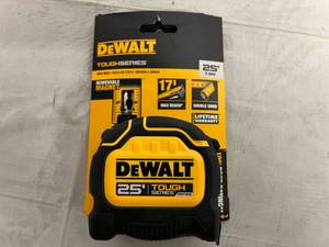 lot 13 image: DeWalt Tough Series 25ft Tape Measure