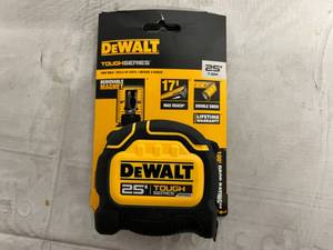 lot 14 image: DeWalt Tough Series 25ft Tape Measure