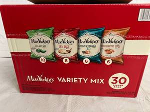 lot 25 image: 30ct of Miss Vickies Variety Mix Potato Chips