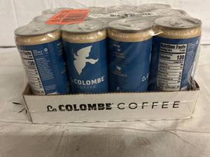 lot 30 image: 12 Cans of LaColombe Oatmilk Vailla Latte Coffee
