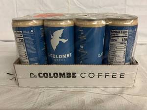 lot 32 image: 12 Cans of LaColombe Oatmilk Vailla Latte Coffee