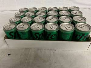 lot 38 image: 24 x 7.5oz Cans of Sprite Zero Sugar