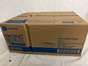 lot 59 image: 30 Cartons of 2-Ply Facial Tissue