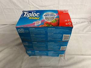 lot 70 image: 3 x 76ct Boxes of Ziploc Slider Quart Bags