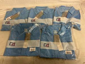 lot 83 image: 5 Cutter & Buck Polo Shirts - Small