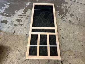 lot 142 image: 2 Creekside Wood Screen Doors - 32 x 80