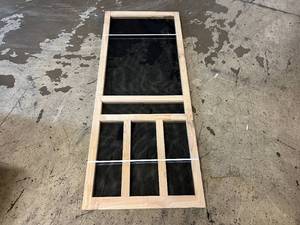 lot 143 image: 2 Creekside Wood Screen Doors - 32 x 80