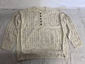lot 153 image: Madewell Donegal Bowden Henley Sweater - XL